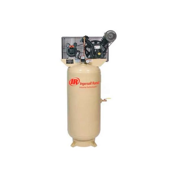 Ingersoll-Rand Ingersoll Rand 2340N5-V, 5 HP, Two-Stage Compressor, 80 Gal, Vert., 175 PSI, 14 CFM, 3-Phase 460V 45465028 - main